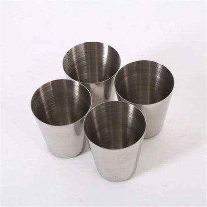 4Pcs/set 30ML Stainless Steel Shot Glass