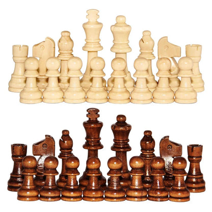 Chess Board Sets Folding Storage Wooden