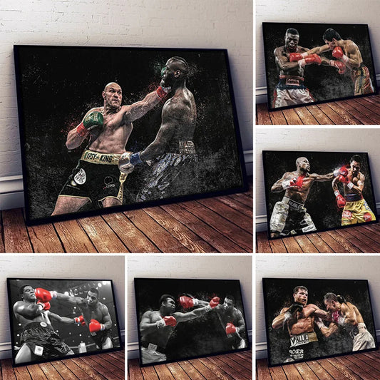 Boxing poster 60cm x 90cm