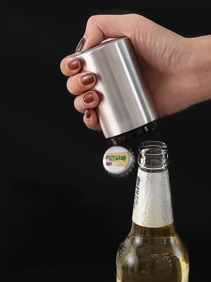 Magnetic Stainless Steel Beer Bottle Opener